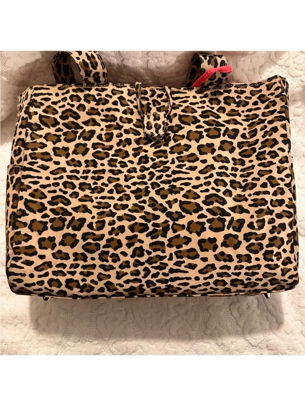Nordstrom | Bag | Leopard Print Diaper Bag with Wristlet